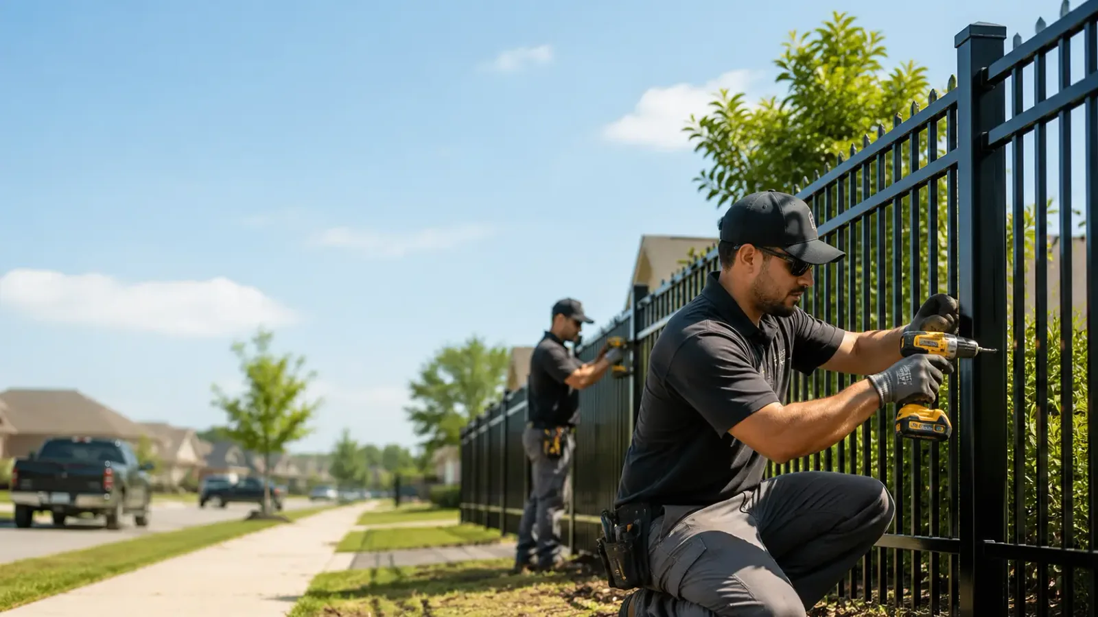Metal Fence Installation in Simmesport, LA